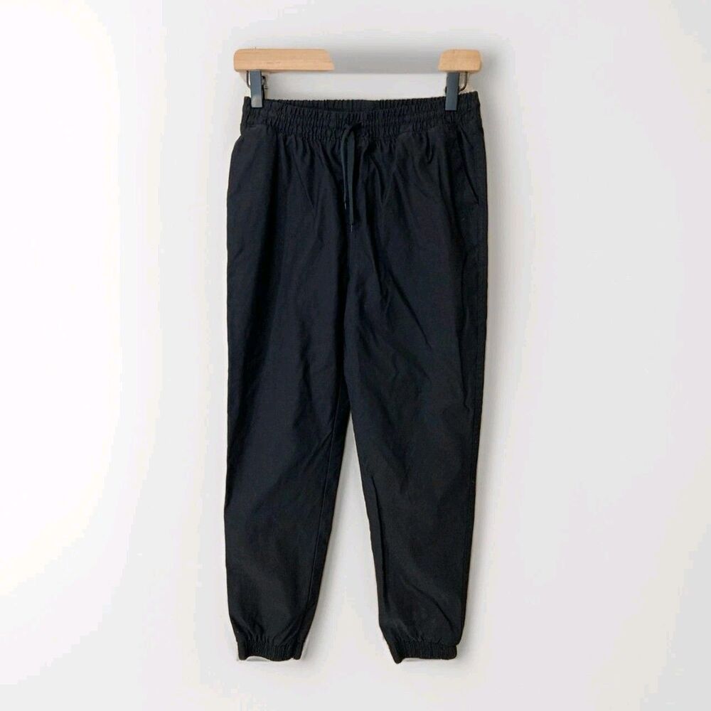 Hurley Boys 14/16 Black Nylon Jogger Pants Pull-On Pockets Outdoor Gorpcore